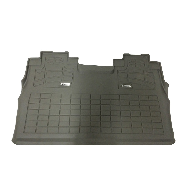 Westin 2015-2018 Ford F-150 SuperCrew Wade Sure-Fit Floor Liners 2nd Row - Gray - 72-124070