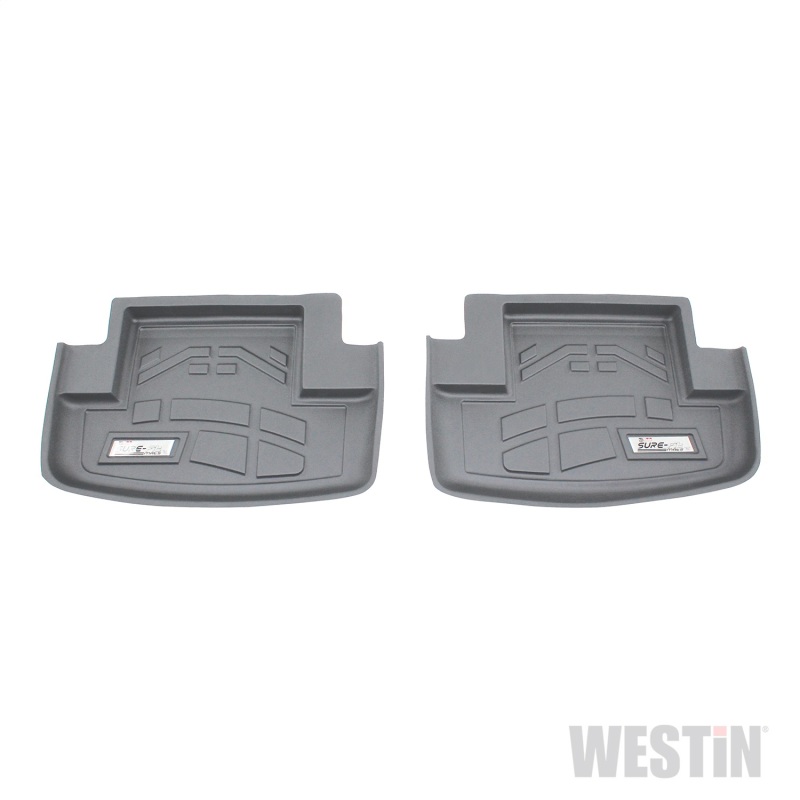 Westin 2015-2018 Ford Mustang Wade Sure-Fit Floor Liners 2nd Row - Gray - 72-123092
