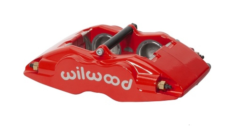 Wilwood Caliper - FSLI4 - Red 1.62in Piston 1.25in Rotor - 120-11133-RD