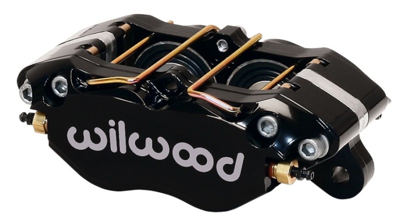 Wilwood Caliper-Dynapro Dust-Boot 5.25in Mount - Blk 1.75in Pistons .81in Disc - 120-11482