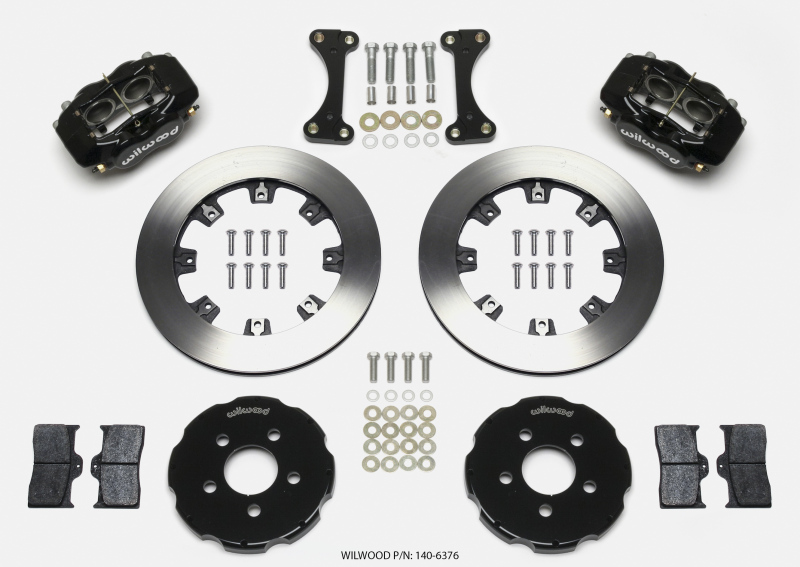 Wilwood Forged Dynalite Front Hat Kit 12.19in 00-04 PT Cruiser/03-04 SRT/4 - 140-6376