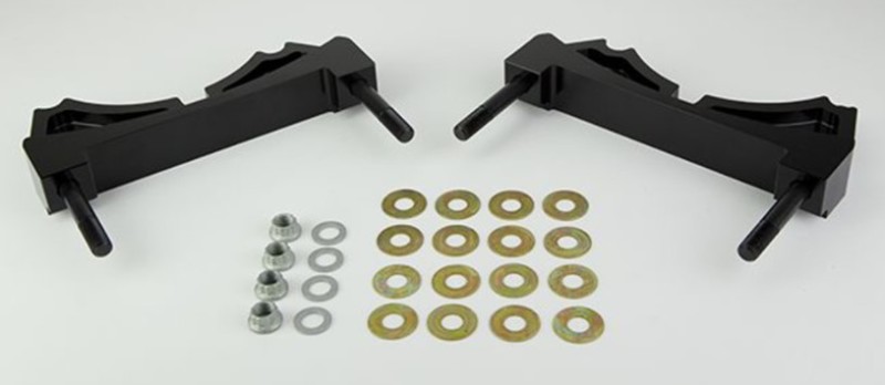 Wilwood Brackets (2) - w/Mounting Kit -W4A - P-Brake Kit 14in Rotor - 249-10957L/R