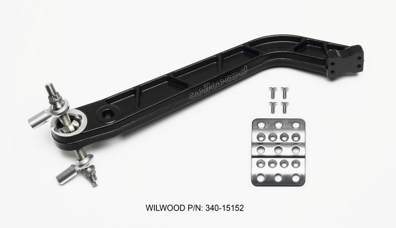 Wilwood Retrofit Kit Adj Trubar Brake Pedal - Brake -Rev Swing Mount - 6.25:1 - 340-15152