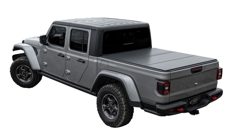 Access LOMAX Tri-Fold Cover 2020 Jeep Gladiator 5ft Box (w/ Trail Rail) Black Matte - B1070029