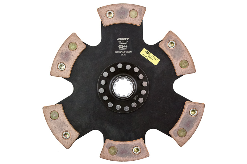 ACT 2010 Jeep Wrangler 6 Pad Rigid Race Disc - 6266002
