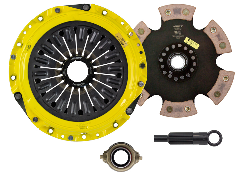 ACT 00-05 Mitsubishi Eclipse GT HD-M/Race Rigid 6 Pad Clutch Kit - MB10-HDR6