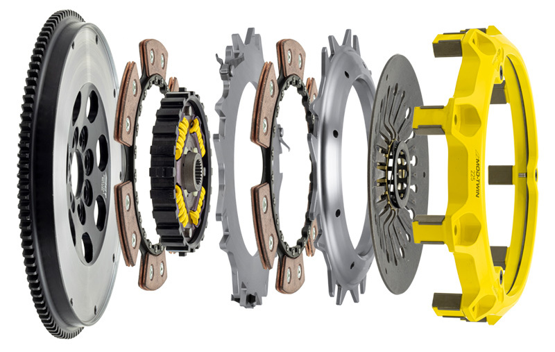 ACT EVO 10 5-Spd Only Mod Twin XX Race Kit Sprung Hub Torque Cap 1340ft/lbs Not For Street Use - T3R-M05