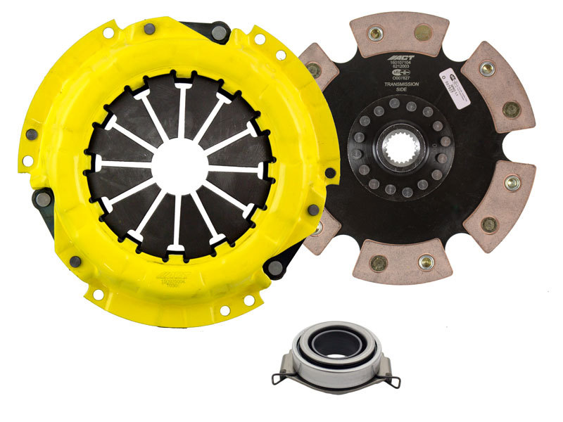 ACT 2000 Toyota Echo HD/Race Rigid 6 Pad Clutch Kit - TS6-HDR6