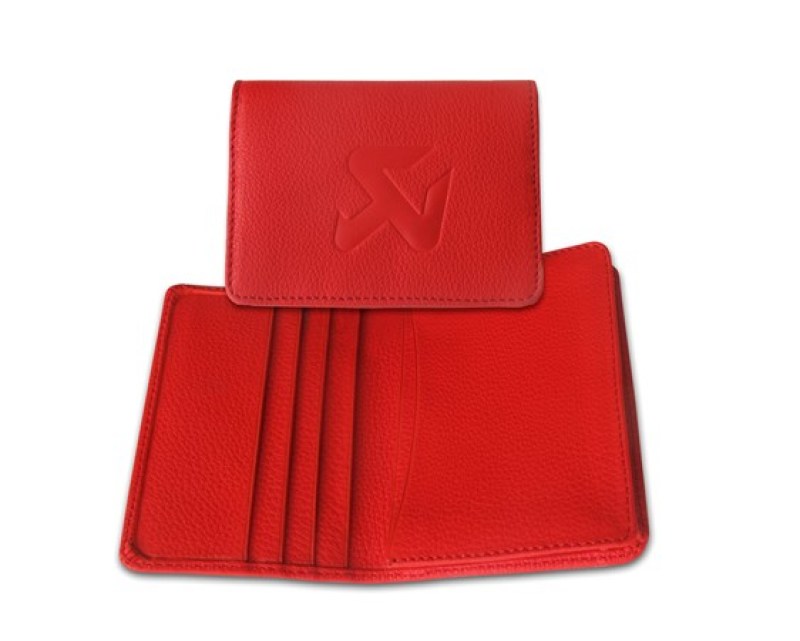 Akrapovic Business Card Holder - red - 800959