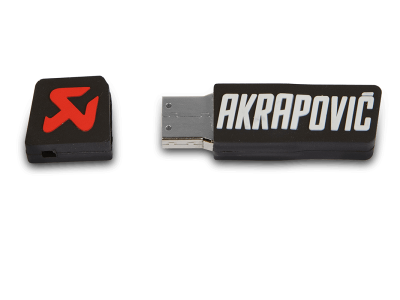 Akrapovic USB Key Rubber 16GB 69.5x20 - 801608