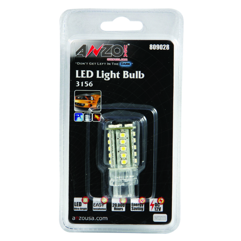 ANZO LED Bulbs Universal 3156/3157 White - 809028