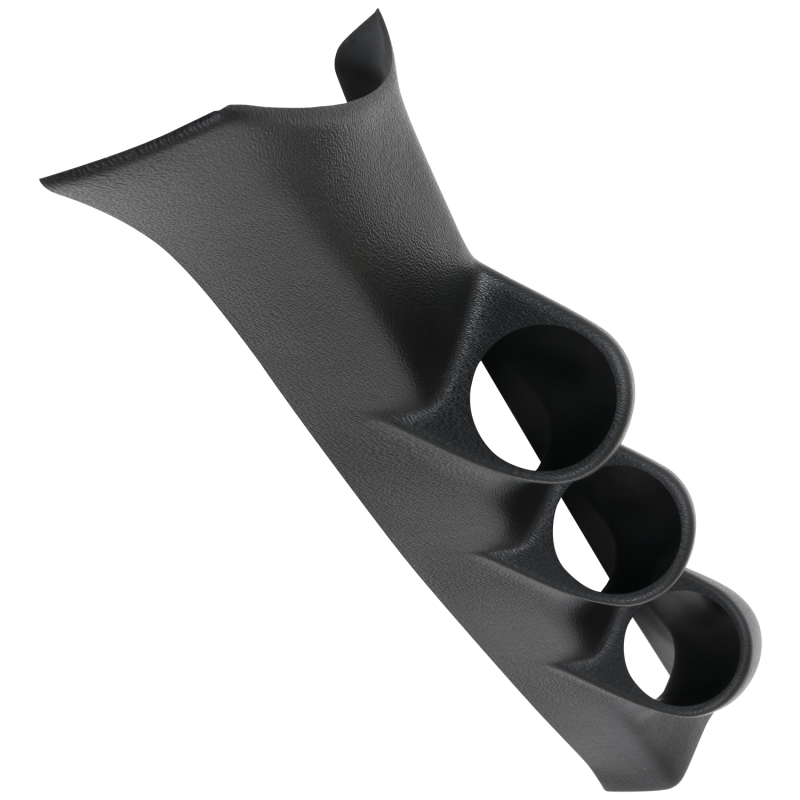 Autometer 82-92 Pontiac Firebird T Top / 82-92 Chevy Camato T Top Black 52mm Triple Pillar Gauge - 12203