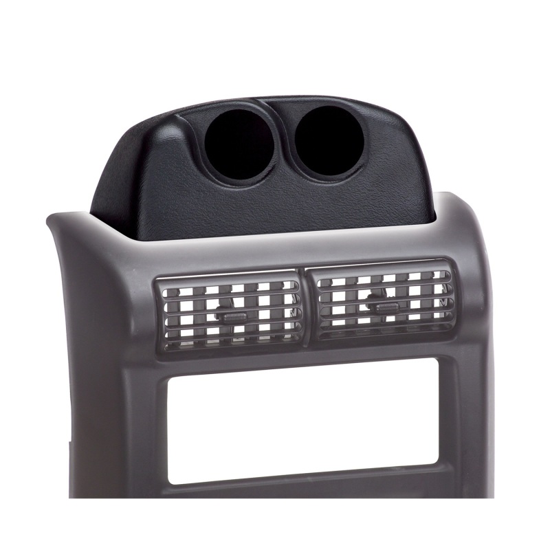 Autometer 97-06 Jeep Wrangler TJ Black Dual Dash Pod - 15219