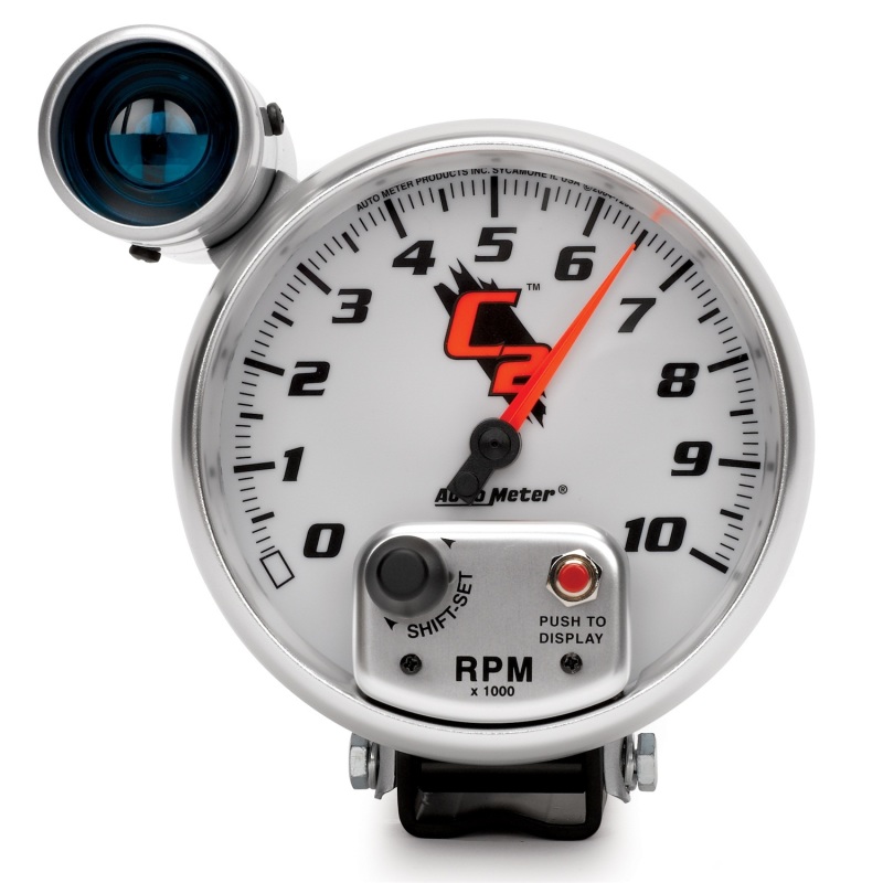 Autometer C2 5 inch 10000 RPM Shift-Lite Tach - 7299