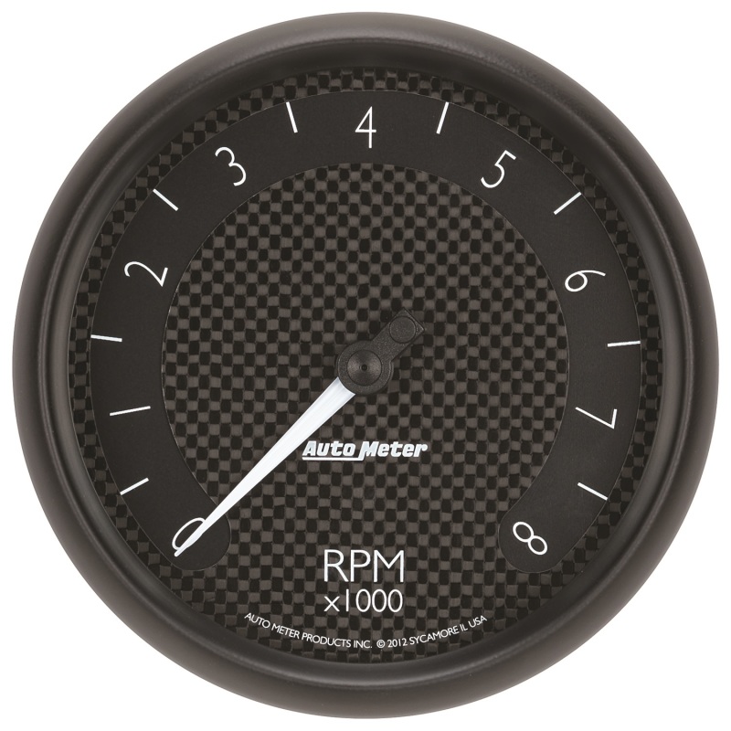 Autometer GT Series 5in In Dash 8K RPM Tachometer - 8098