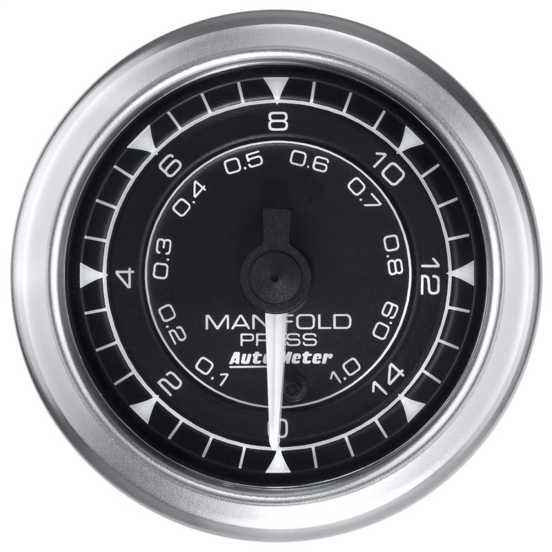 Autometer Chrono 2-1/16in 15PSI Manifold Pressure Gauge - 8150