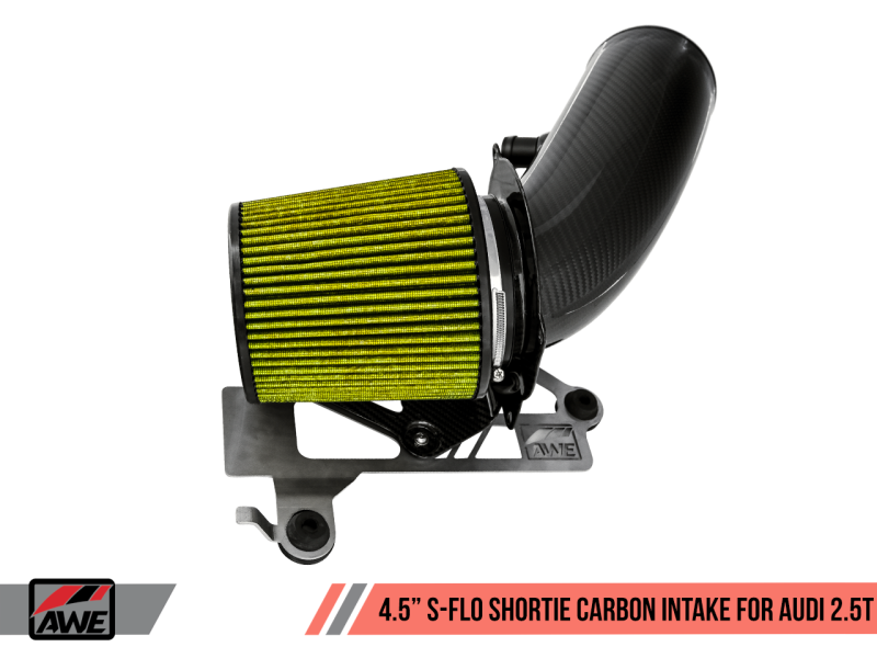 AWE Tuning Audi RS3 / TT RS S-FLO Shortie Carbon Fiber Intake - 2660-15046