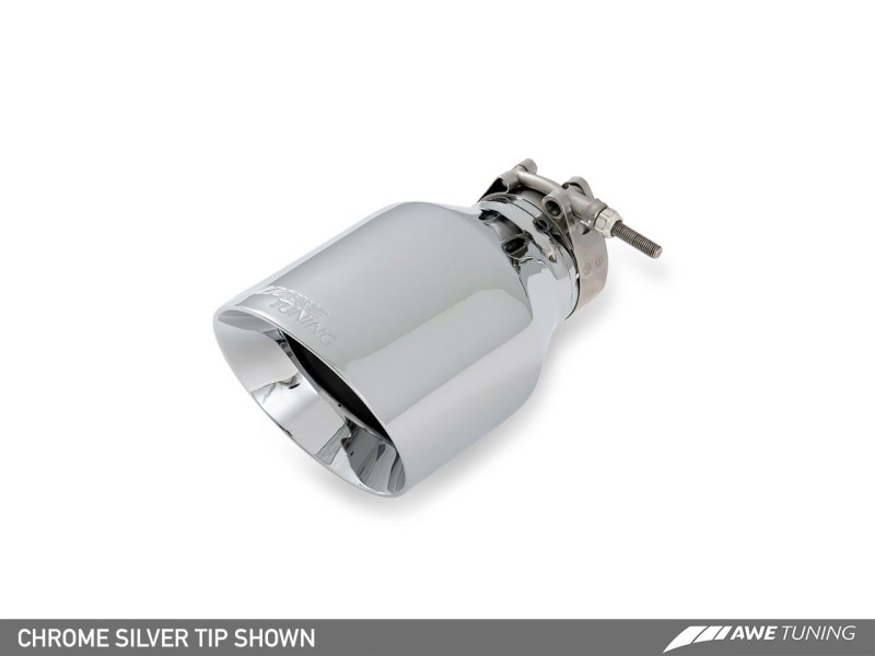 AWE Tuning VW MK7 Golf SportWagen Track Edition Exhaust w/Chrome Silver Tips (90mm) - 3020-22016