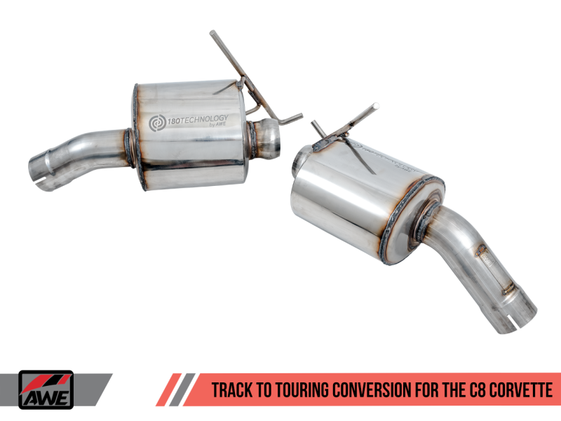 AWE Tuning 2020 Chevrolet Corvette (C8) Track-to-Touring Conversion Kit - 3815-11045