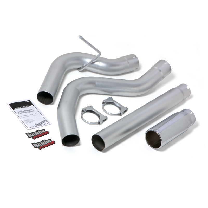 Banks Power 14-15 Dodge Ram 1500 3.0L Diesel Monster Exhaust Sys - SS Single Exhaust w/ Chrome Tip - 48601