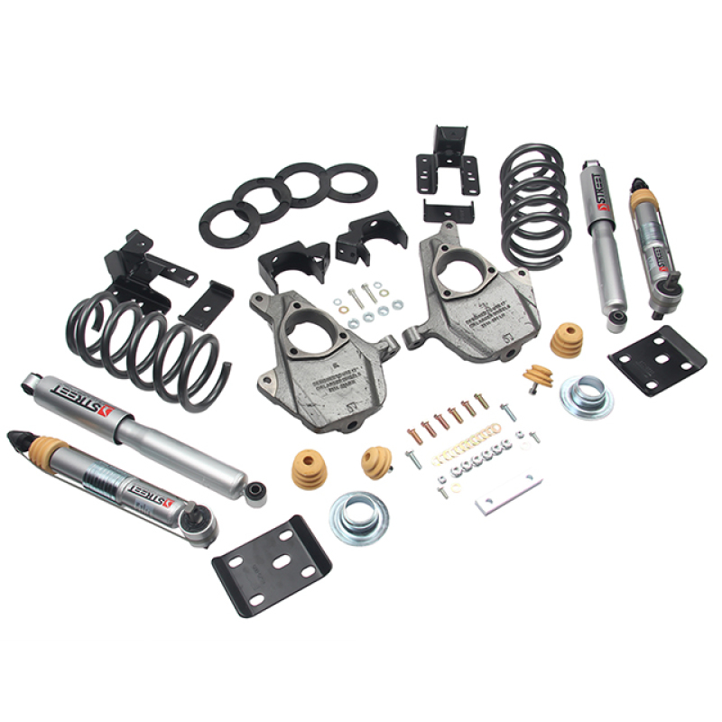 Belltech LOWERING KIT 16.5-17 Chevy Silverado All Cab 2W 3-4F / 7R - 1015