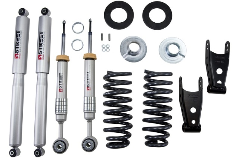 Belltech LOWERING KIT 09-13 Ford F-150 (All Cabs) Short Bed 2WD 2in-3in F/ 2in R Drop w/SP Shocks - 974SP