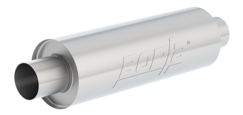Borla XR-1 Racing Sportsman 2.5IN Outlet / 2.5IN Inlet / 5IN x 15IN Round Muffler - 401392