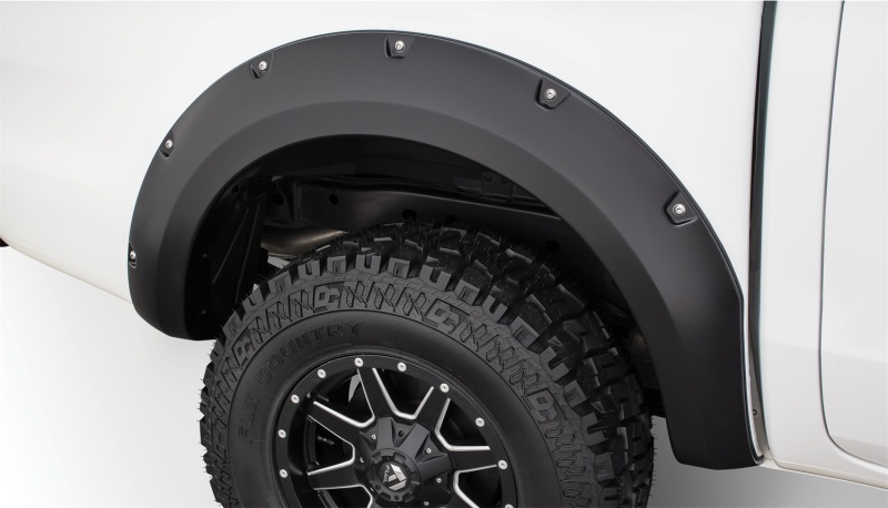 Bushwacker 11-15 Ford Ranger T6 Pocket Style Flares 2pc 60.0/61.0in Bed - Black - 20090-02