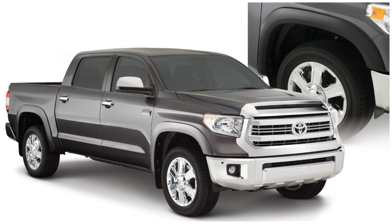 Bushwacker 14-18 Toyota Tundra Fleetside OE Style Flares - 4 pc 66.7/78.7/97.6in Bed - Black - 30917-33