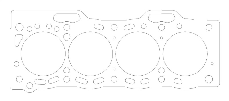 Cometic Toyota Tercel 3EE 74mm Bore .080 inch Copper Head Gasket - C4109-080