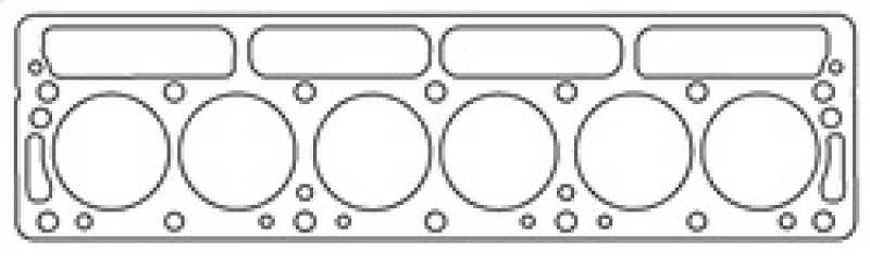 Cometic Triumph TR6 76mm .043 inch Copper 6-Cylinder Head Gasket - C4154-043