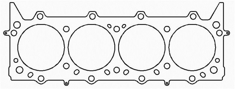 Cometic AMC 401 for Aftermarket Heads 4.380in Bore .040in MLS Head Gasket - C5409-040