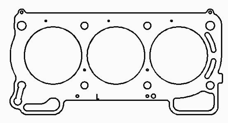 Cometic Subaru EZ30 Flat 6 3.0L 90mm Bore .040 inch MLS Head Gasket Left - C5861-040