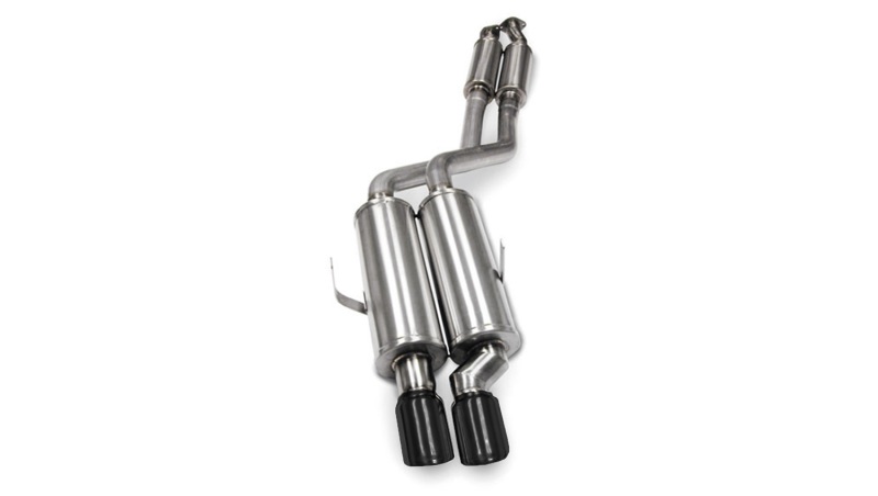 Corsa 92-09 BMW 325i/is Coupe E36 Black Sport Cat-Back Exhaust - 14553BLK