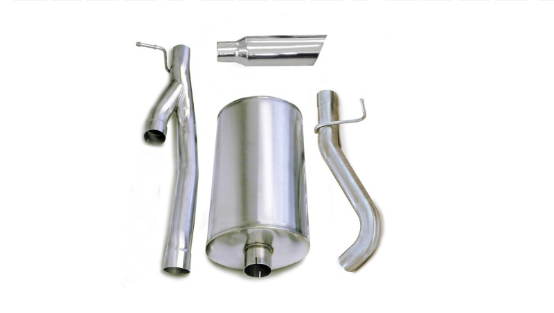 Corsa/dB 02-06 Chevrolet Silverado Crew Cab/Short Bed 2500 6.0L V8 Polished Sport Cat-Back Exhaust - 24296