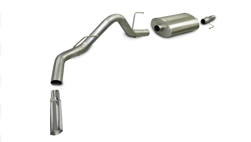 Corsa/dB 06-08 Ford F-150 SuperCrew/6.5ft Bed 4.6L V8 Polished Sport Cat-Back Exhaust - 24383