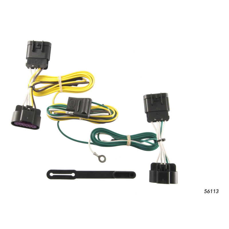 Curt 11-13 Buick Regal Custom Wiring Harness (4-Way Flat Output) - 56113