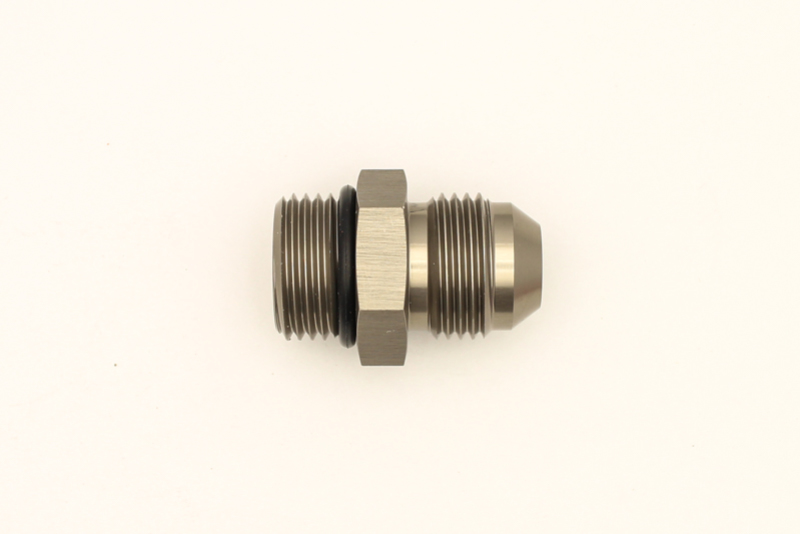 DeatschWerks 8AN ORB Male To 8AN Male Adapter (Incl O-Ring) - 6-02-0402