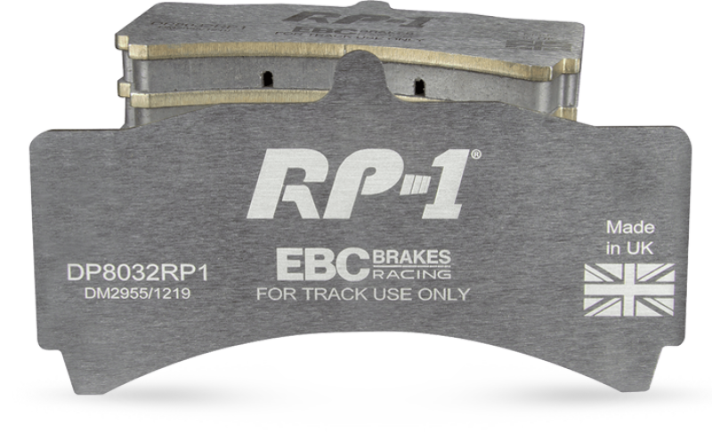 EBC Racing 2018+ Jeep Grand Cherokee Trackhawk 6.2L S/C RP-1 Race Front Brake Pads - DP82400RP1