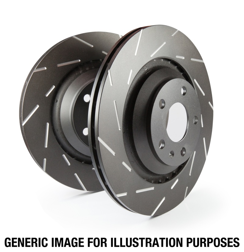 EBC 12+ Jeep Liberty 3.7 USR Slotted Front Rotors - USR7664