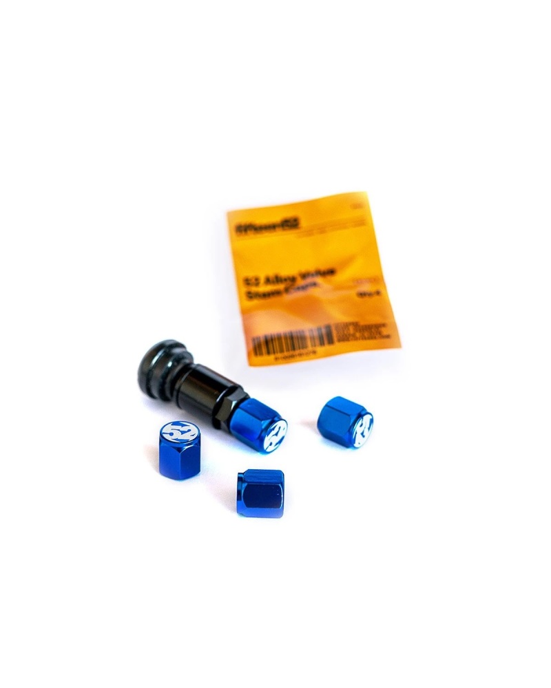 Fifteen52 Valve Stem Cap Set - Blue - 4 Pieces - 52-VALVE-PACK-BLUE