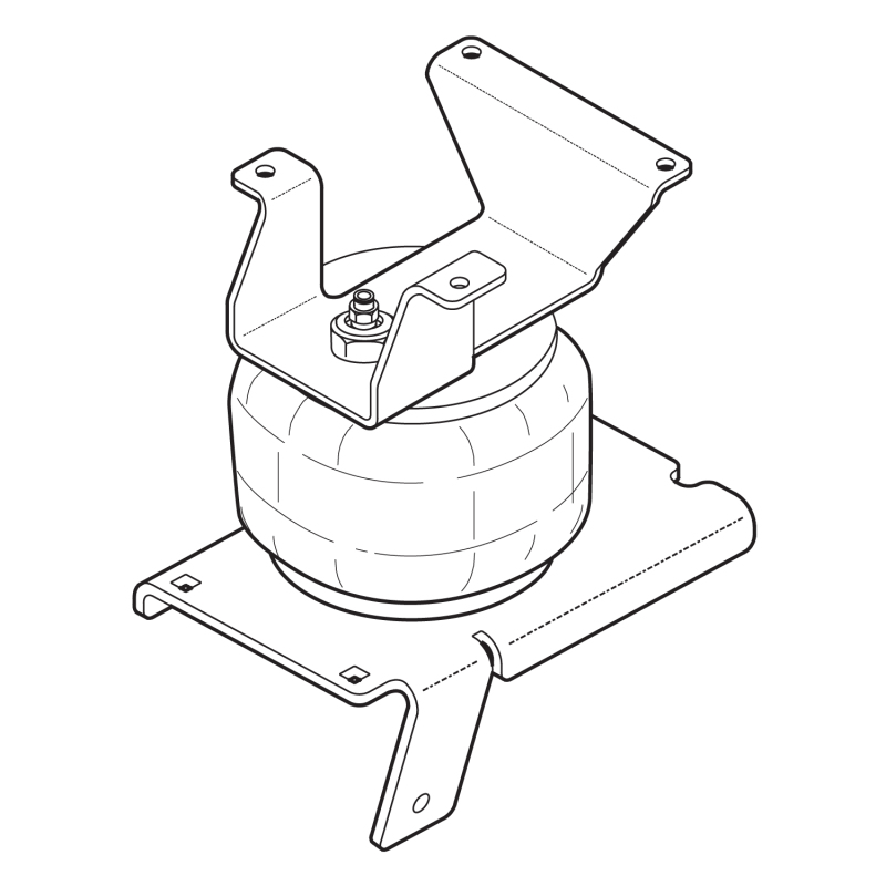 Firestone Ride-Rite Air Helper Spring Kit Rear 03-09 GM G1500 (W217602423) - 2423