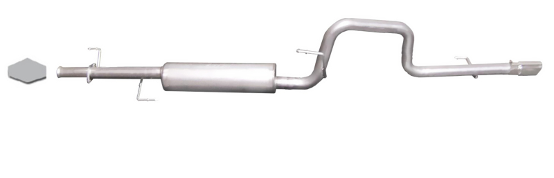 Gibson 05-09 Toyota 4Runner Sport 4.7L 2.5in Cat-Back Single Exhaust - Aluminized - 18708