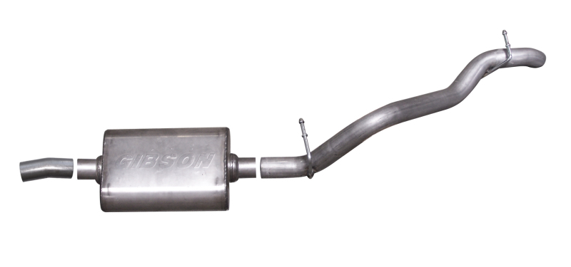 Gibson 97-99 Jeep TJ Sahara 4.0L 2.25in Cat-Back Single Exhaust - Stainless - 617305