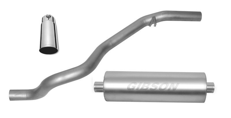 Gibson 96-97 Jeep Grand Cherokee Laredo 4.0L 2.5in Cat-Back Single Exhaust - Stainless - 617100