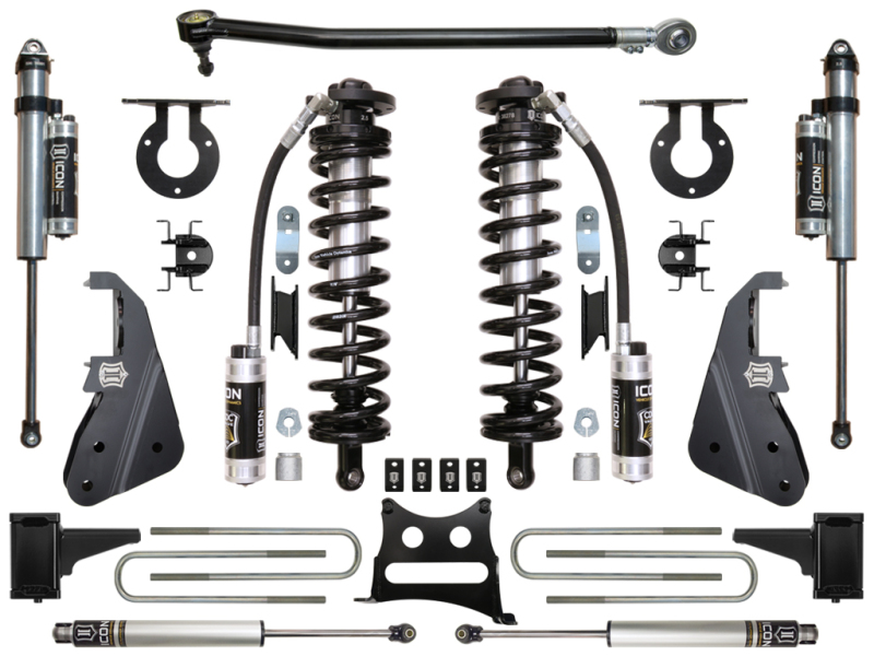 ICON 2017+ Ford F-250/F-350 4-5.5in Stage 4 Coilover Conversion System - K63154