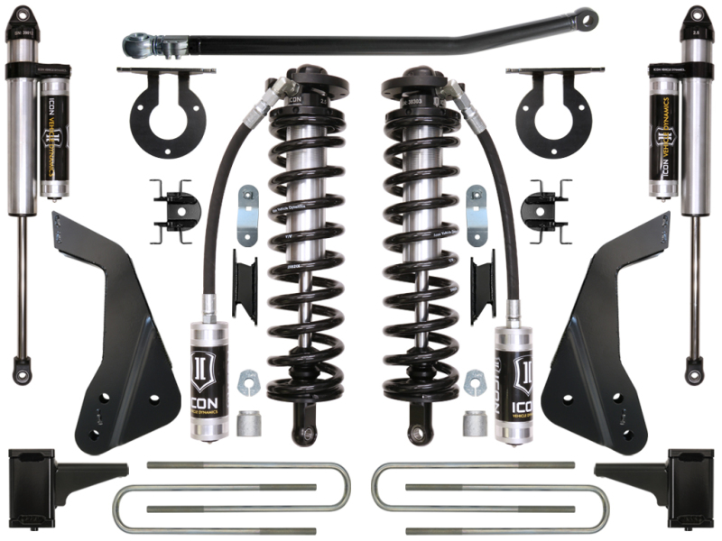 ICON 08-10 Ford F-250/F-350 4-5.5in Stage 3 Coilover Conversion System - K63123