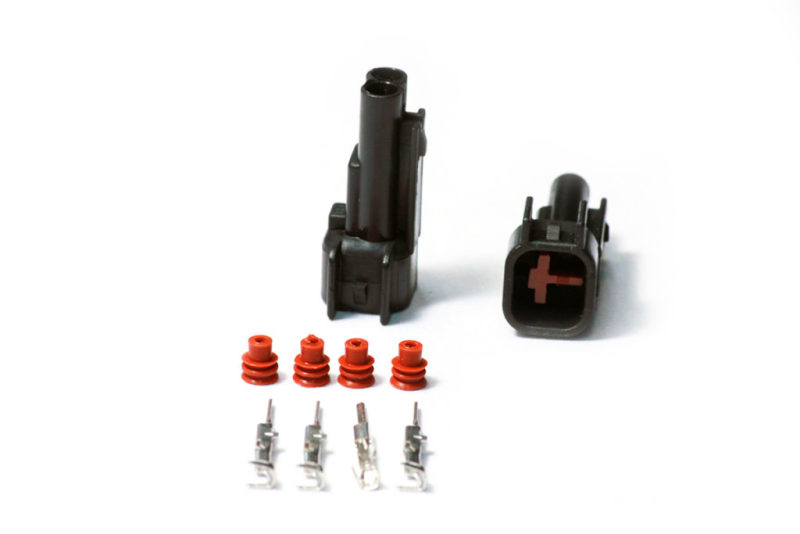 Injector Dynamics Universal Fuel USCAR Injector Male Connector Kit - 93.2