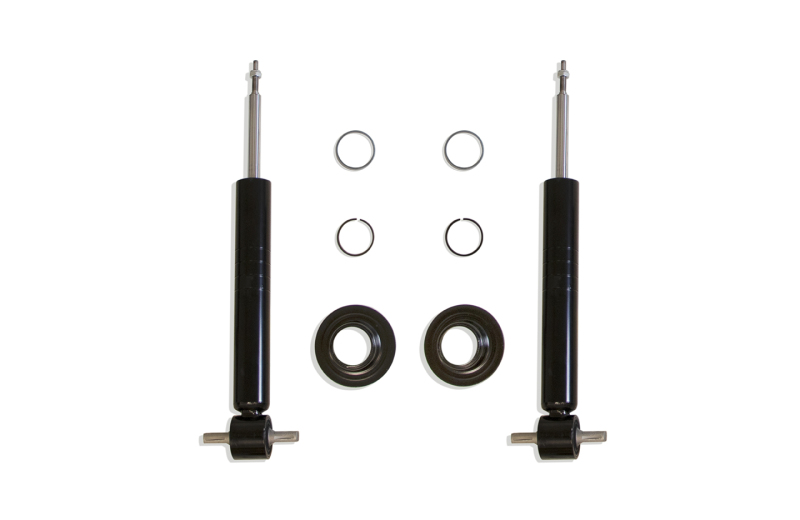 MaxTrac 2019+ GM C/K1500 2WD/4WD 0-3in Front Adj. Lowering Struts - Pair - 371903