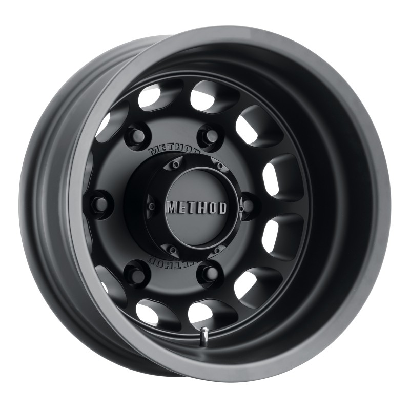 Method MR901 - REAR 16x6 -134mm Offset 6x180 138.9mm CB Matte Black Wheel - MR901660685134N